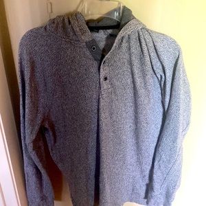 Gray Marc Anthony Sweater with hood